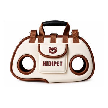 3-in-1 Pet Carrier Bag for Small Dogs and Cats Breathable Crossbody Travel Bag with Leash